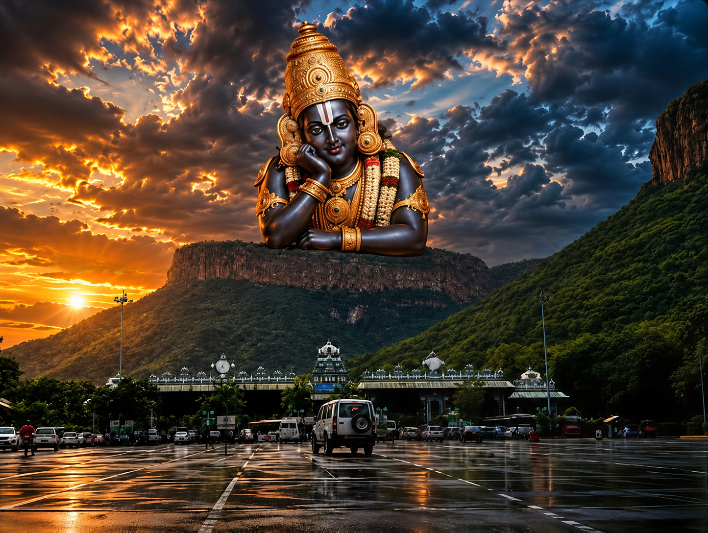 Tirupati Temple — Celestial Vision