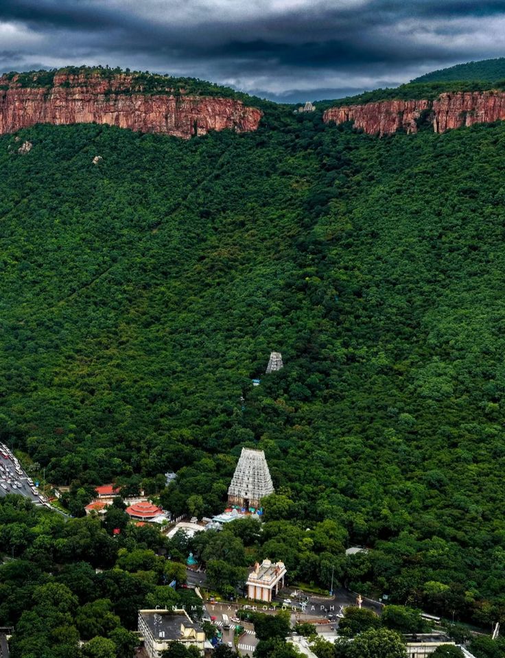 Temple Landscape View